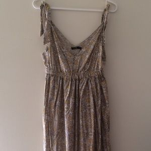 Paisley print sun dress